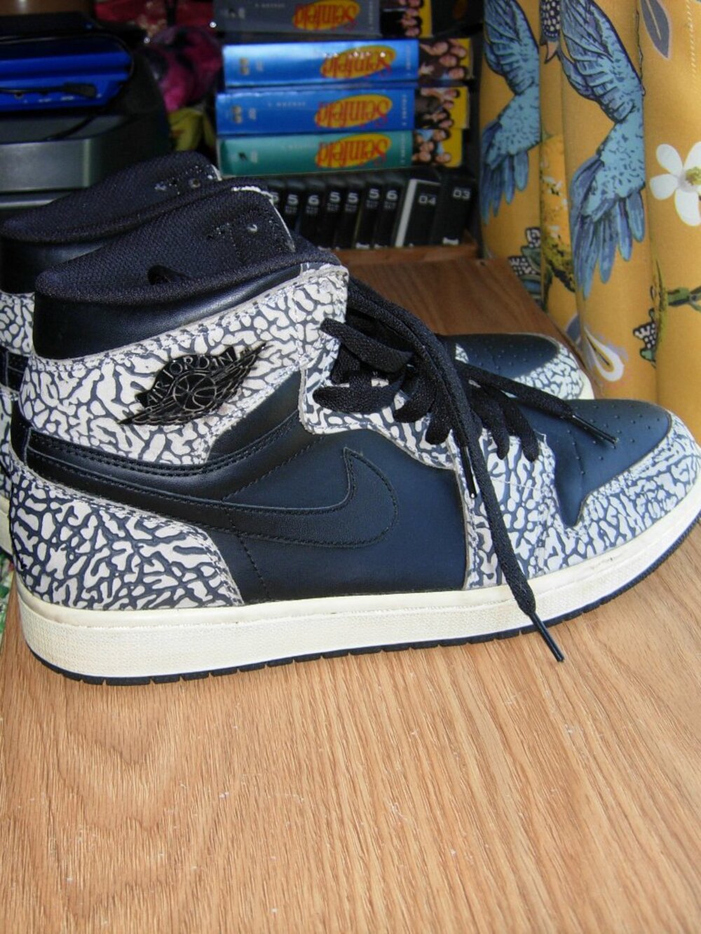 Air Jordan 1 Retro High 'Black Elephant' Sneaker 9.5